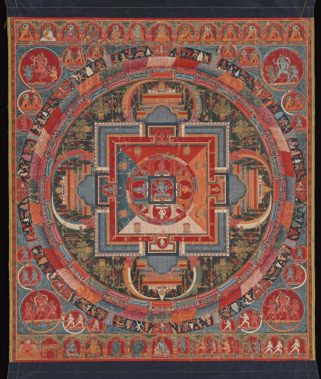 Tibeti mandalák hagyománya - Dr. Kelényi Béla előadása