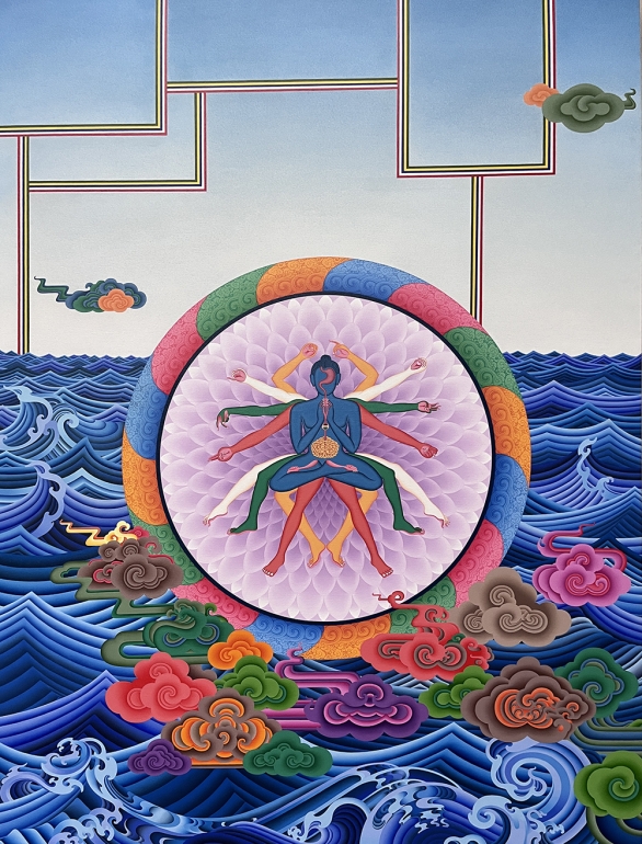 Tibeti mandalák hagyománya - Dr. Kelényi Béla előadása