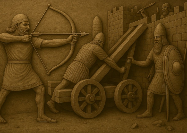 Az asszír hadigépezet: zseniális stratégiák vagy puszta brutalitás? - Dr. Irsay-Nagy Balázs előadása