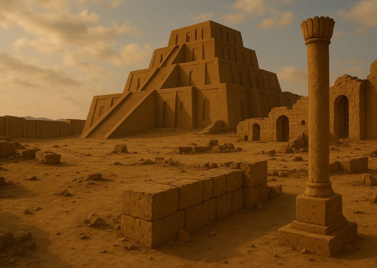 Zikkuratok és paloták: az ókori Mezopotámia építészeti csodái - Dr. Irsay-Nagy Balázs előadása